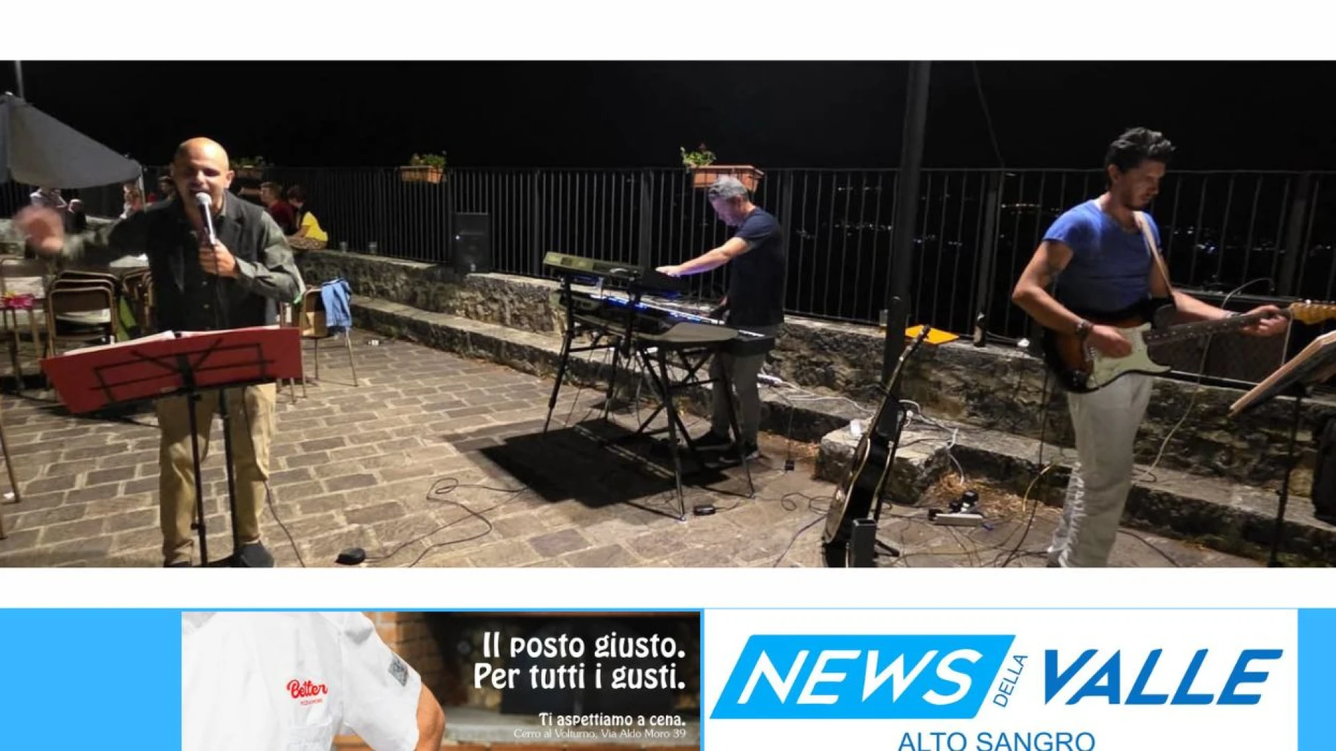 Montaquila: continua il successo per il trio musicale “Non Mi Maschero”. Achille Volpe: “Grande emozione esibirsi nel proprio paese”.